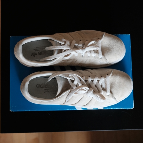 Adidas Campus in off-white suede - Picture 2 of 8